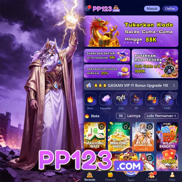 PP123 2026 Slot Gacor RTP Tinggi